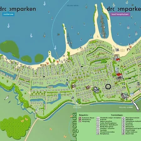 Apartment Vakantiechalet Aan Het Veluwemeer Op Bad Hoophuizen Hulshorst